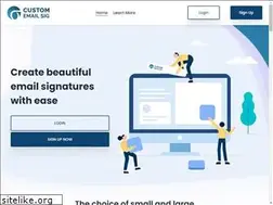 Sites similar to customemailsig.com