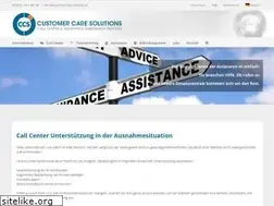 Sites similar to customer-care-solutions.at
