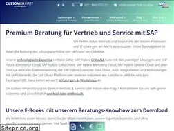 Sites similar to customer-first-cloud.de