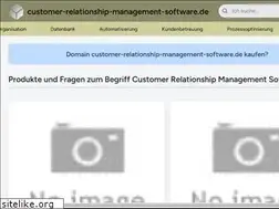 Sites similar to customer-relationship-management-software.de