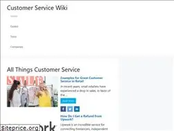 Sites similar to customer-service.wiki