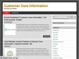 Sites similar to customercareinformation.net