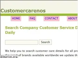 Sites similar to customercarenos.com