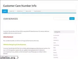 Sites similar to customercarenumberinfo.in
