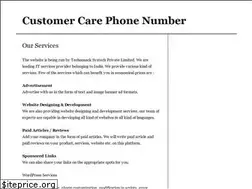 Sites similar to customercarephonenumber.in