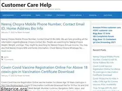Sites similar to customercarephonenumbers.in