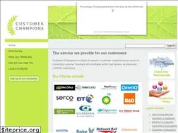 Sites similar to customerchampions.co.uk