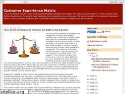 Sites similar to customerexperiencematrix.blogspot.com