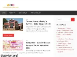 Sites similar to customerfeedbacksurvey.info