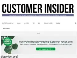 Sites similar to customerinsider.se