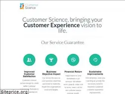 Sites similar to customerscience.com.au