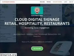 Sites similar to customerscreen.com