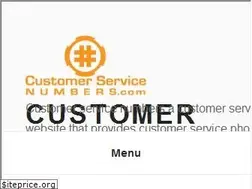 Sites similar to customerservicenumbers.com