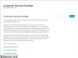 Sites similar to customerservicenumberz.com
