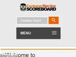 Sites similar to customerservicescoreboard.com