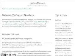 Sites similar to customersupportnumber.co.uk