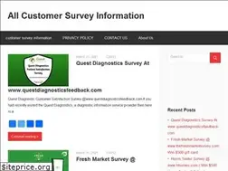 Sites similar to customersurveyinfo.com