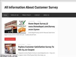 Sites similar to customerzsurvey.com