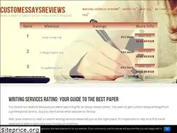 Sites similar to customessaysreviews.com