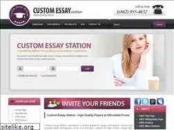 Sites similar to customessaystation.com