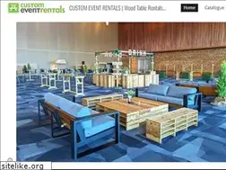 Sites similar to customeventrentals.com