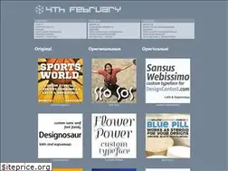 Sites similar to customfonts.4thfebruary.com.ua