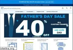 Sites similar to customframesolutions.com
