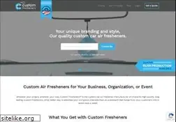 Sites similar to customfresheners.com