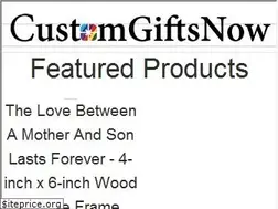 Sites similar to customgiftsnow.com