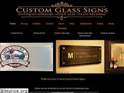 Sites similar to customglasssigns.com