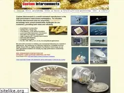 Sites similar to custominterconnects.com
