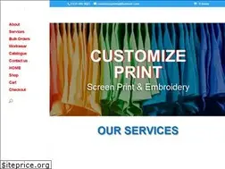 Sites similar to customizeprint.co.uk