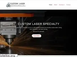 Sites similar to customlaserspecialty.com