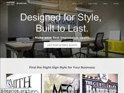 Sites similar to customlogosigns.com