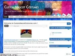 Sites similar to custommascotcostumes.wordpress.com