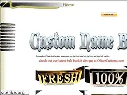 Sites similar to customnamebelts.com