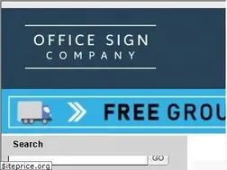 Sites similar to customofficesigns.com