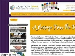 Sites similar to custompakproducts.com