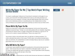 Sites similar to custompaperhelp.com