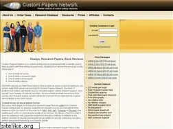 Sites similar to custompapers.net