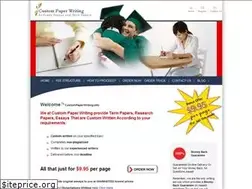 Sites similar to custompaperwriting.info