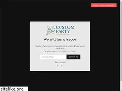 Sites similar to customparty.com