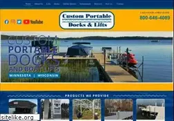 Sites similar to customportabledocks.com