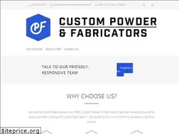 Sites similar to custompowderandfabricators.com