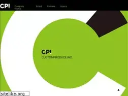 Sites similar to customproduce.com