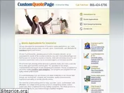 Sites similar to customquotepage.com