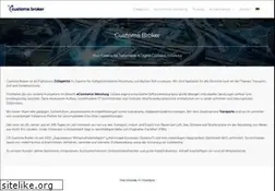 Sites similar to customs-broker.de