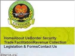Sites similar to customs.gov.pg