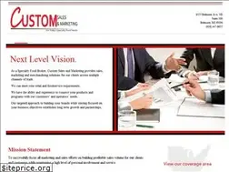 Sites similar to customsalesandmktg.com