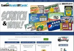 Sites similar to customscratchoffcards.com